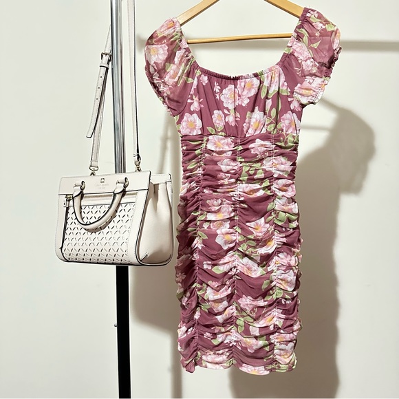 Madden NYC Smocked & Tiered Floral Dress | NEW - Picture 5 of 10